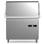 Машина посудомоечная SILANOS N1300 DOUBLE EVO2 HY-NRG (с дозаторами опол и моющ средства, с помпой слива)