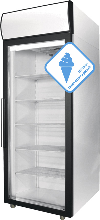 Шкаф морозильный со стеклом Polair DB107-S