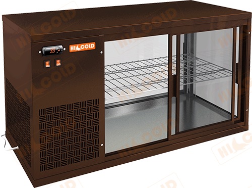 Витрина холодильная Hicold VRL 900 L Brown