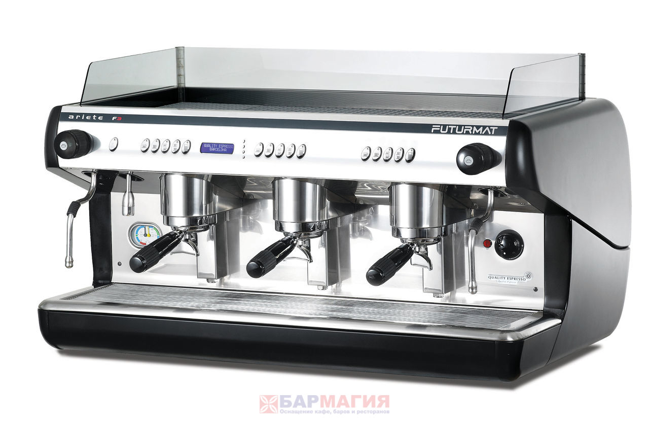 Кофемашина Quality Espresso FUTURMAT ARIETE F3/Е 3GR Black