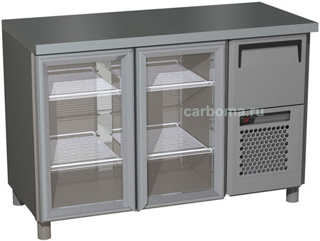 Стол холодильный Полюс T57 M2-1-G 0430 с бортом