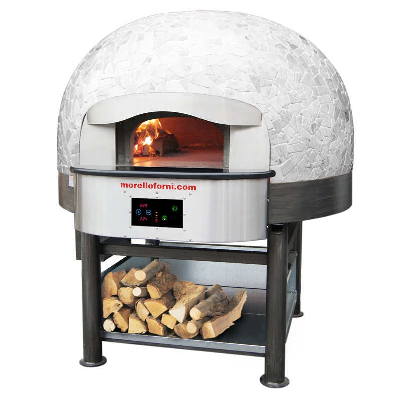 Печь для пиццы на дровах/электр Morello Forni MIXE110 СUPOLA MOSAIC