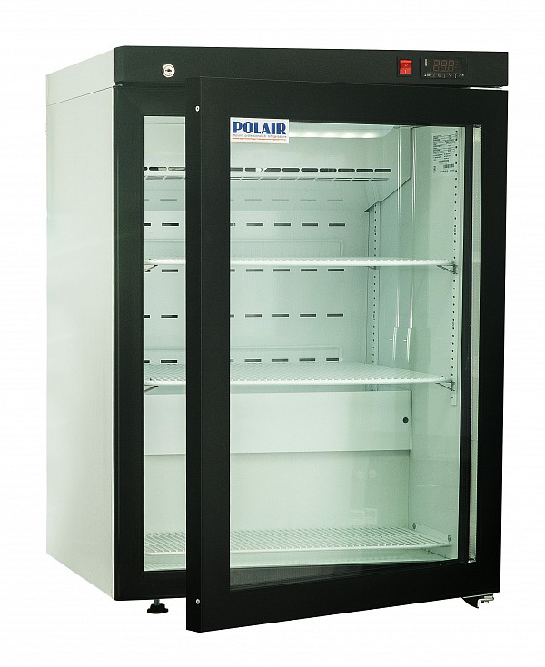 Шкаф холодильный со стеклом Polair DM102-Bravo с замком