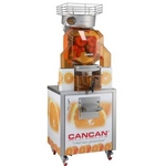 Соковыжималка для апельсинов Cancan 38 с емкостью на тележке